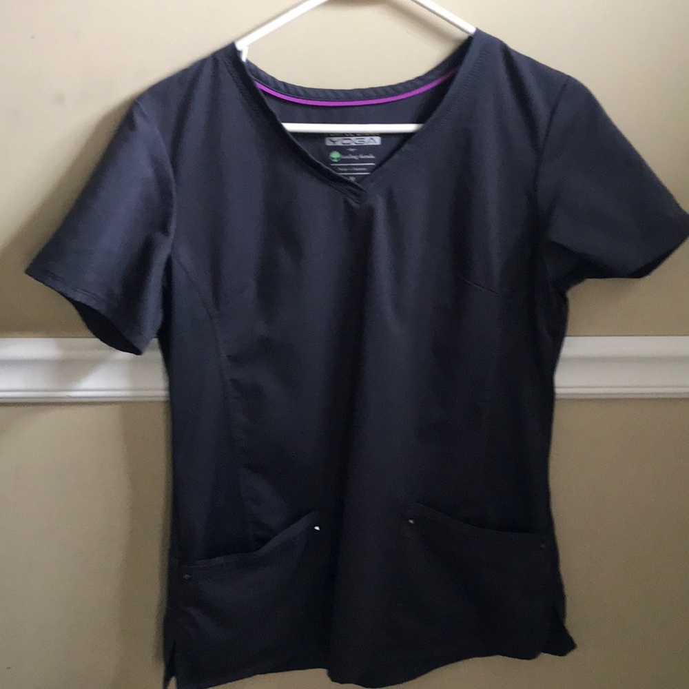 Brand New Healing Hands purple label 
Scrub Top